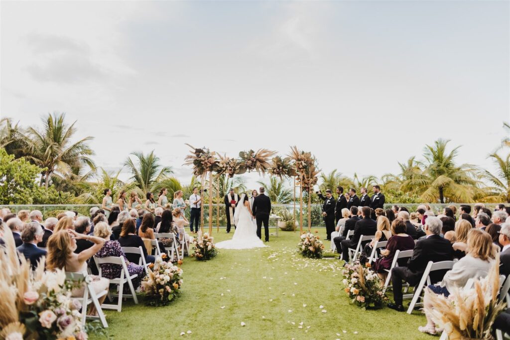 Mixed Indoor/Outdoor Venue with Both Elements