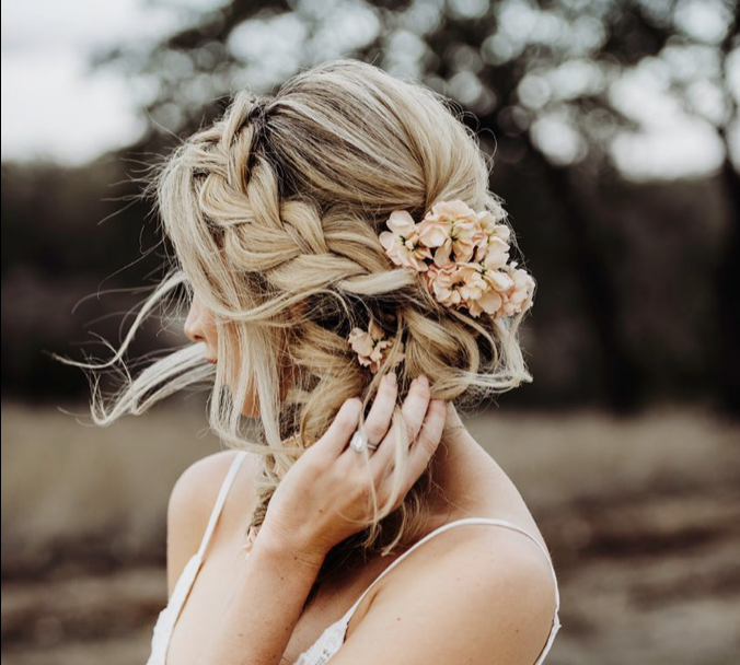 Boho Bridal Hair Ideas